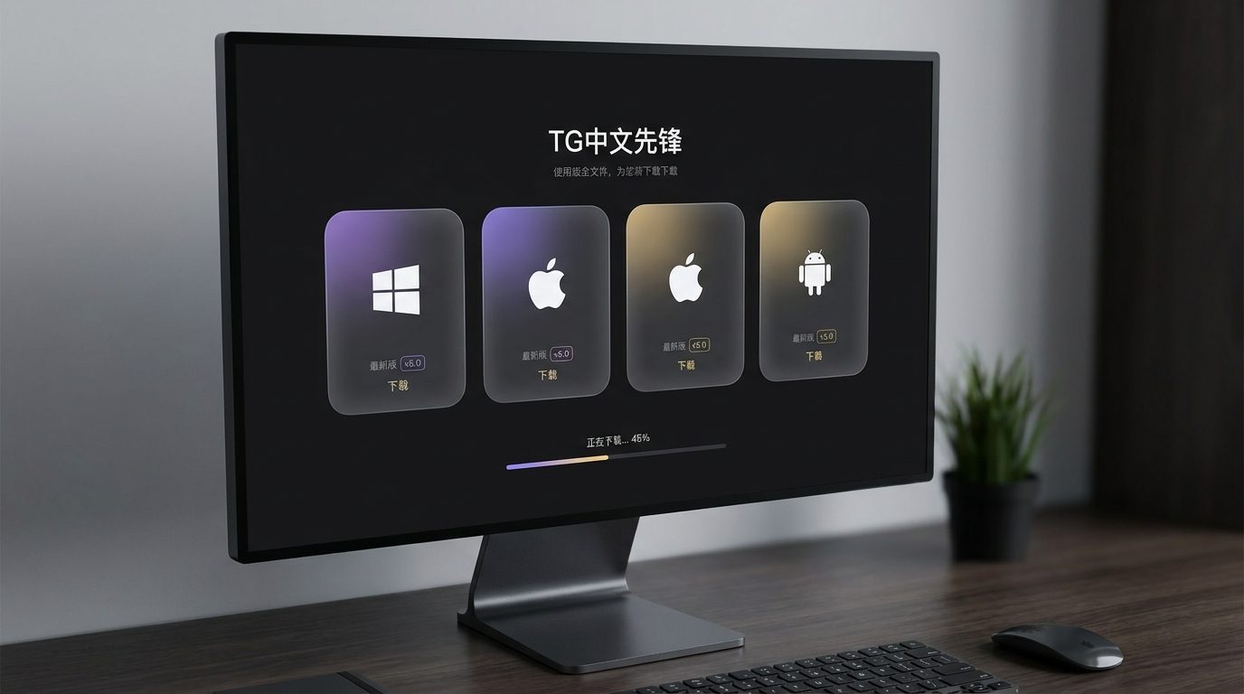 多平台Telegram下载分发面板概览
